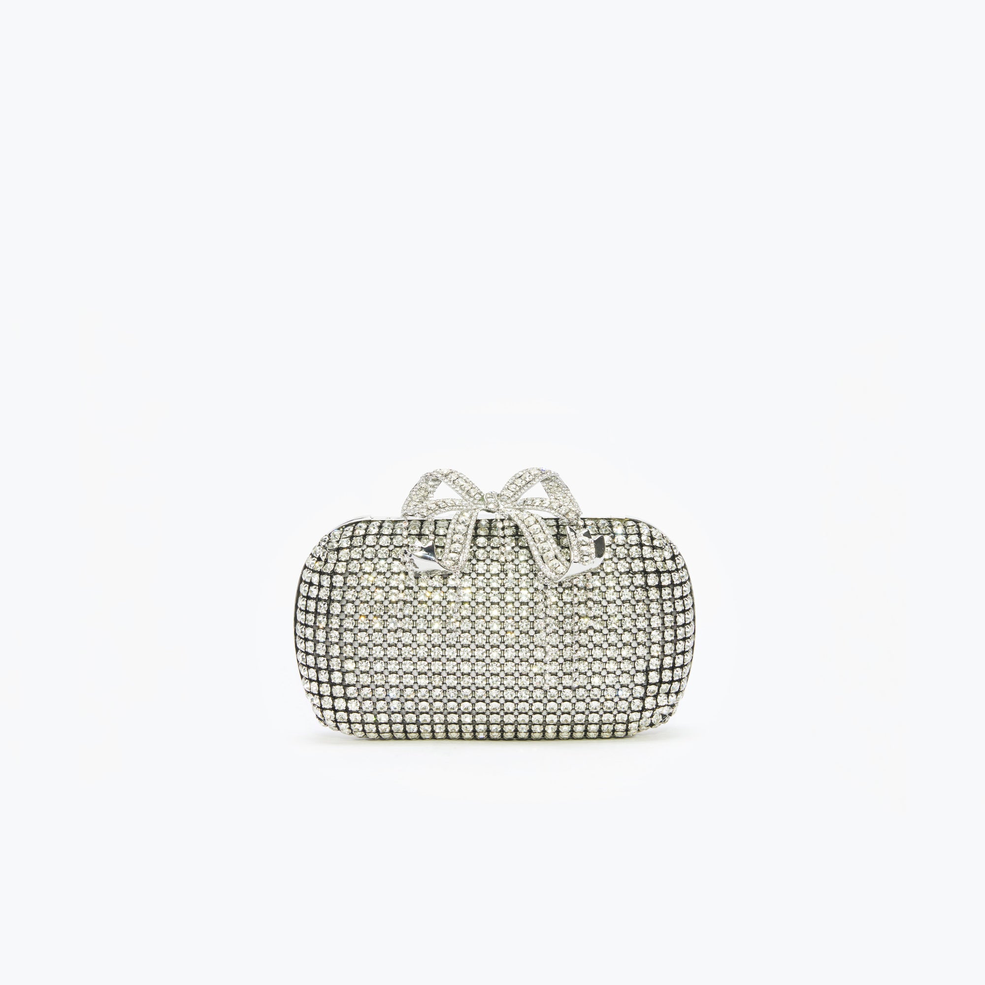 Silver Chainmail Clutch Bag