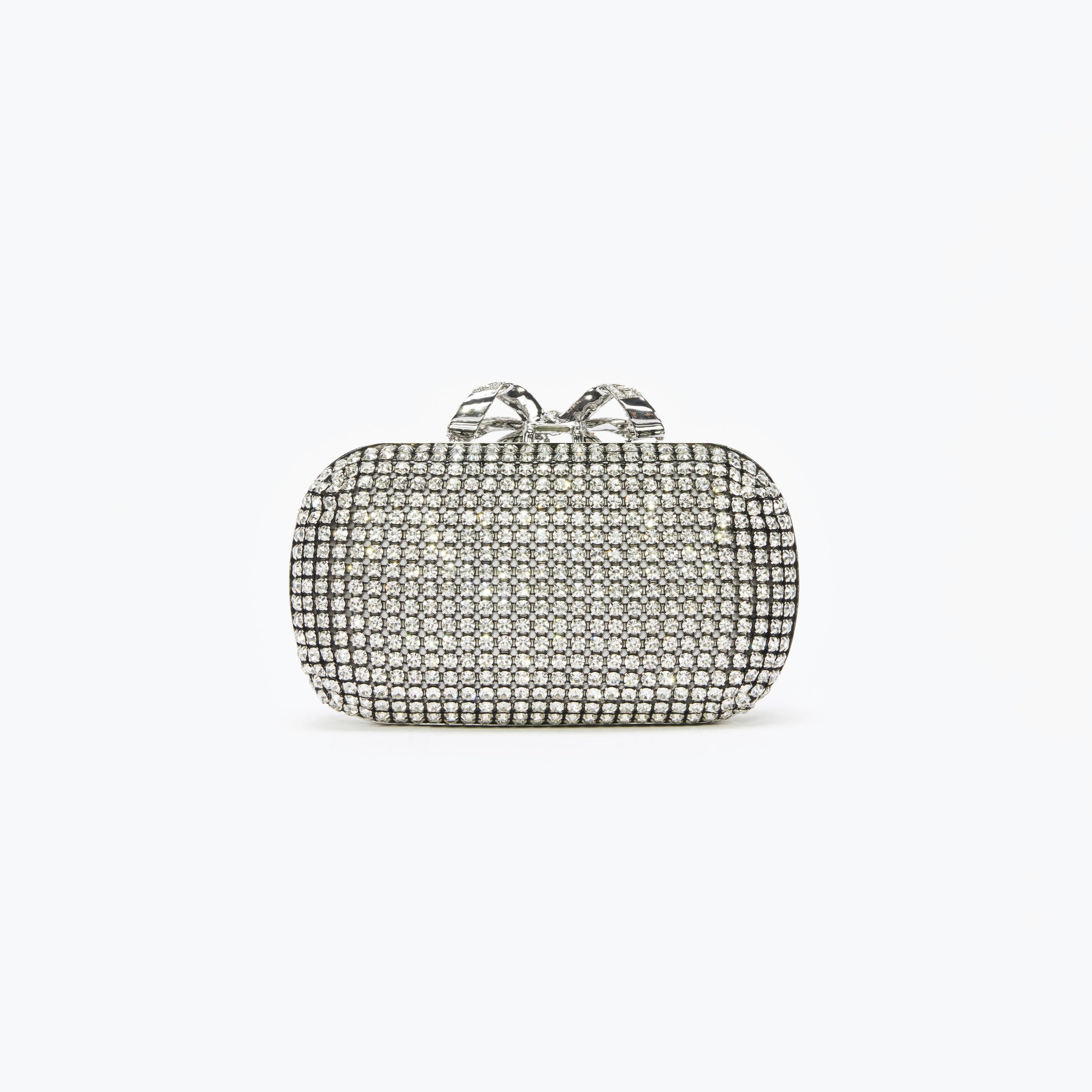 Silver Chainmail Clutch Bag