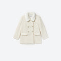 Cream Boucle Coat