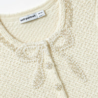 Cream Soft Knit Cardigan