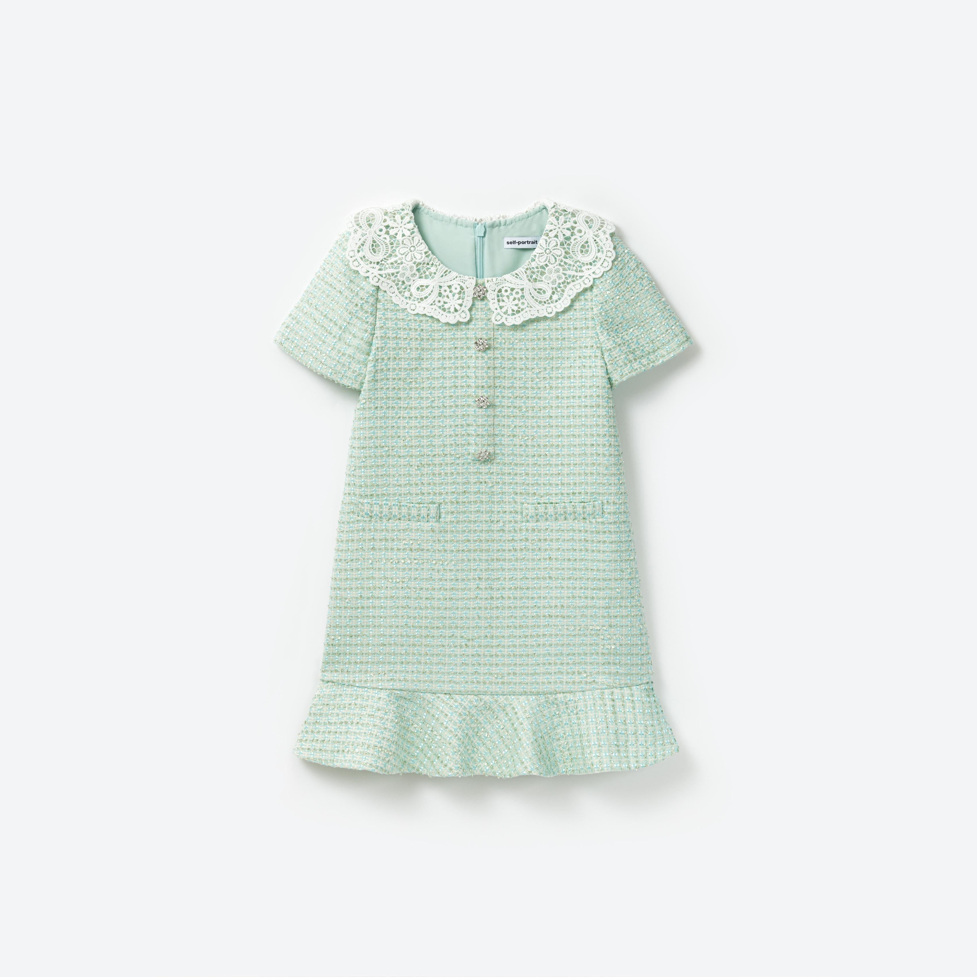 Self portrait clearance collar dress