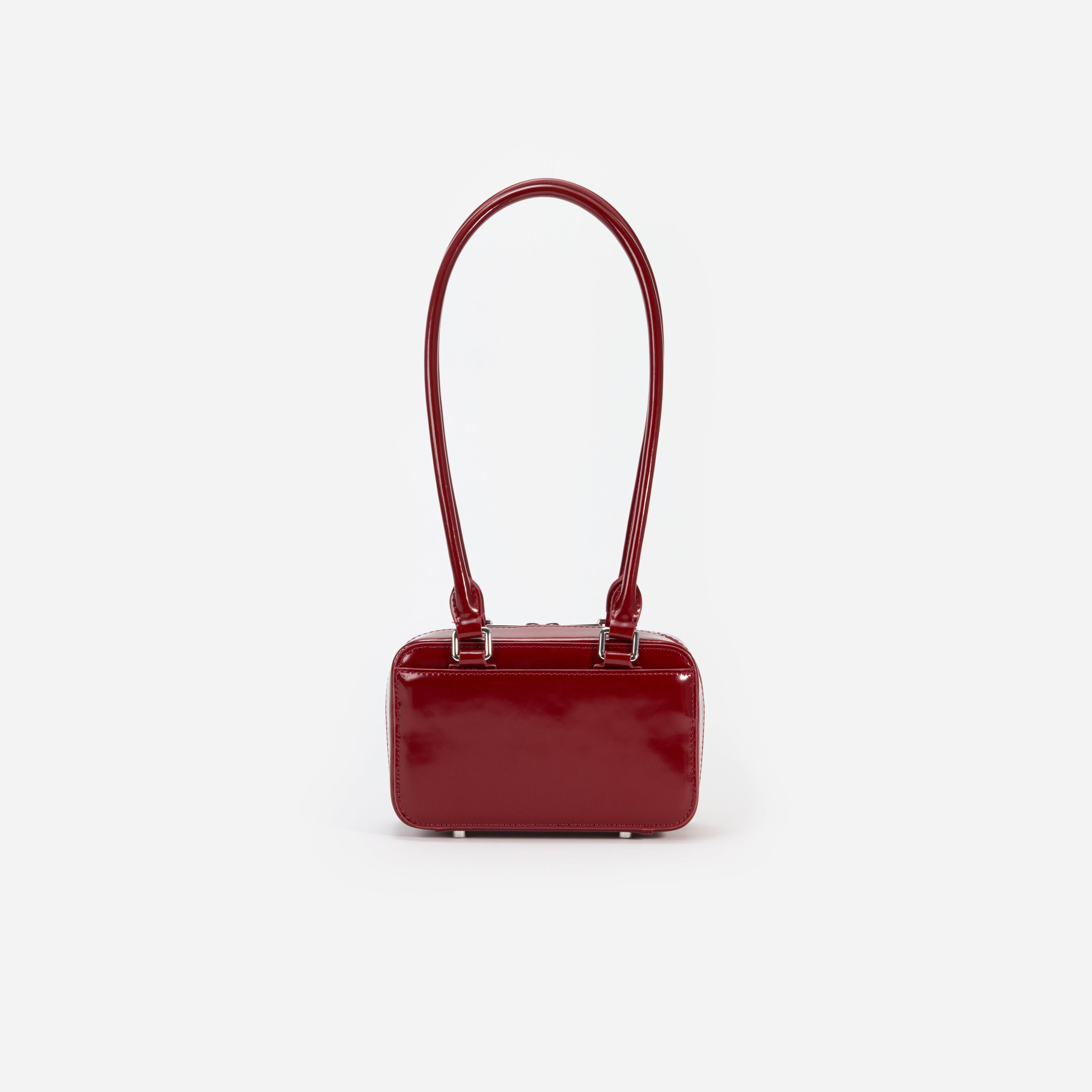 Burgundy Leather Shoulder Bag