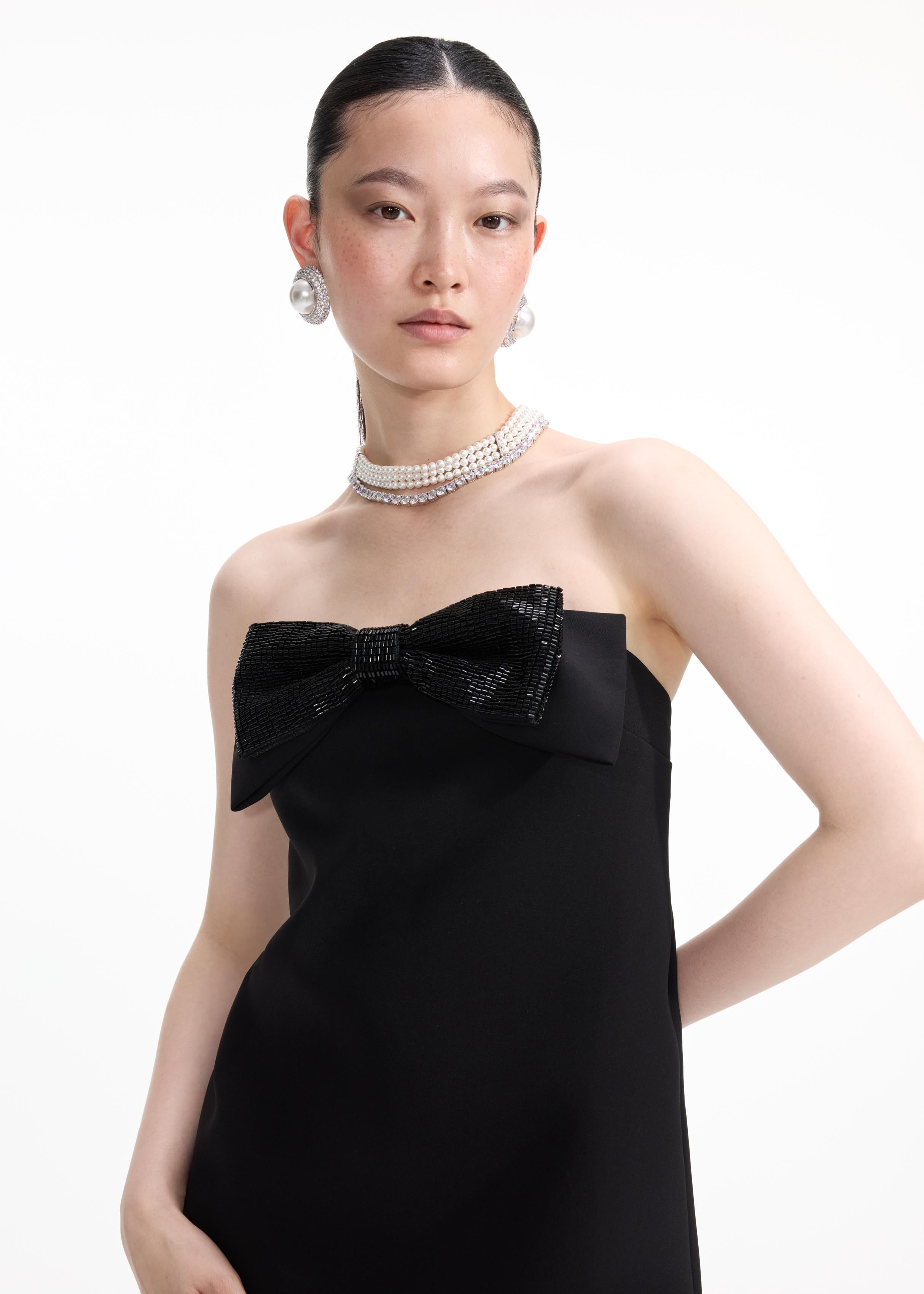 Crystal Pearl Earrings – self-portrait-EU