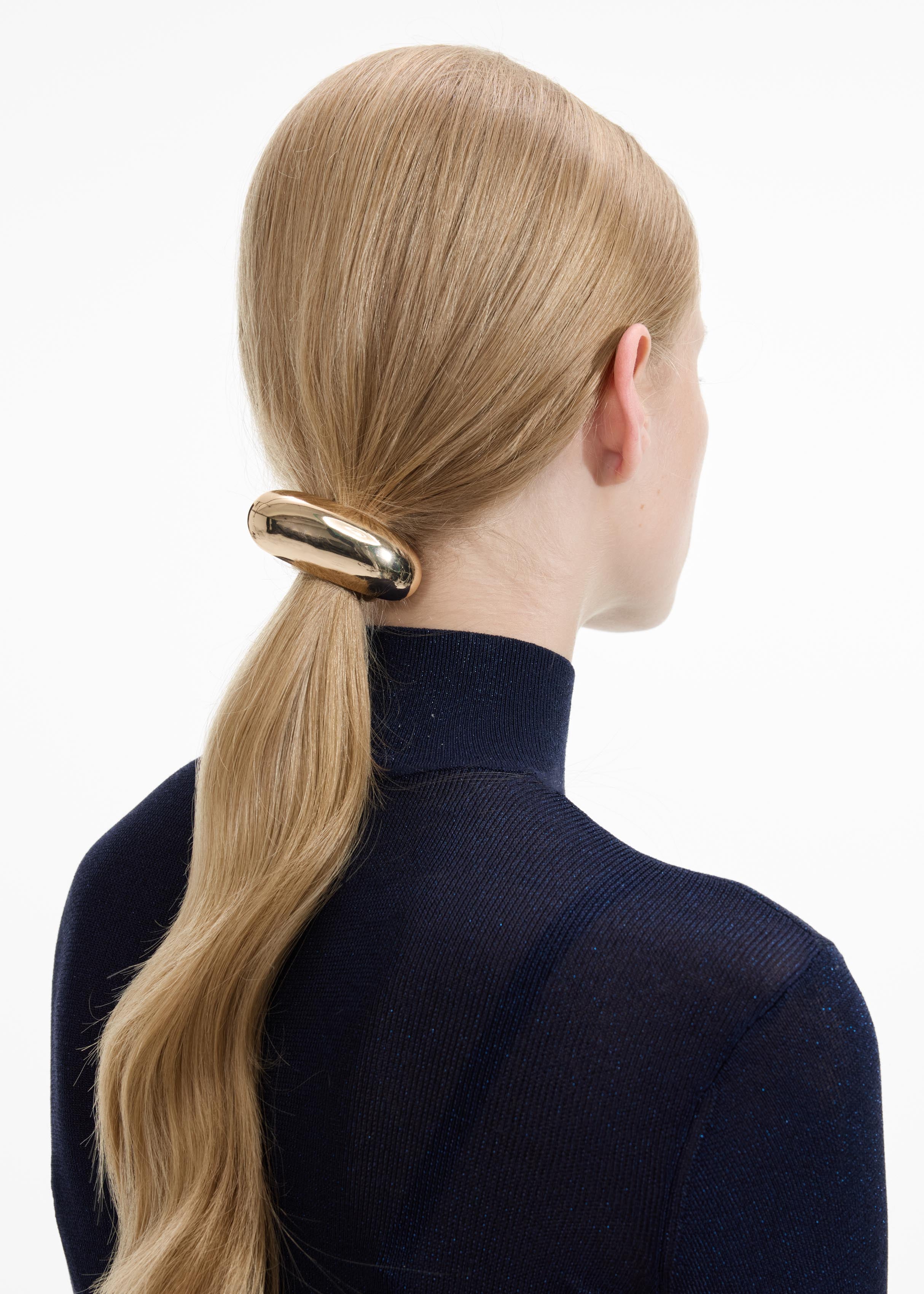 Gold Bar Hair Cuff