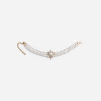 Gold Pearl Choker