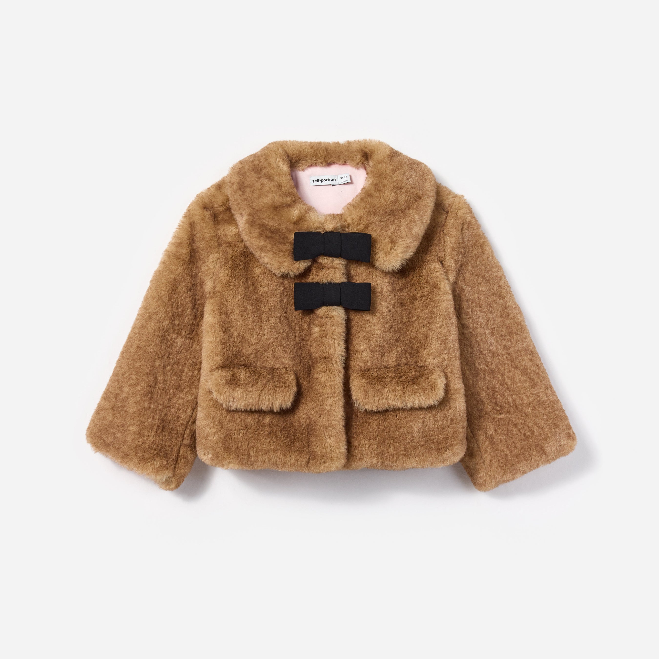 Brown Faux Fur Jacket