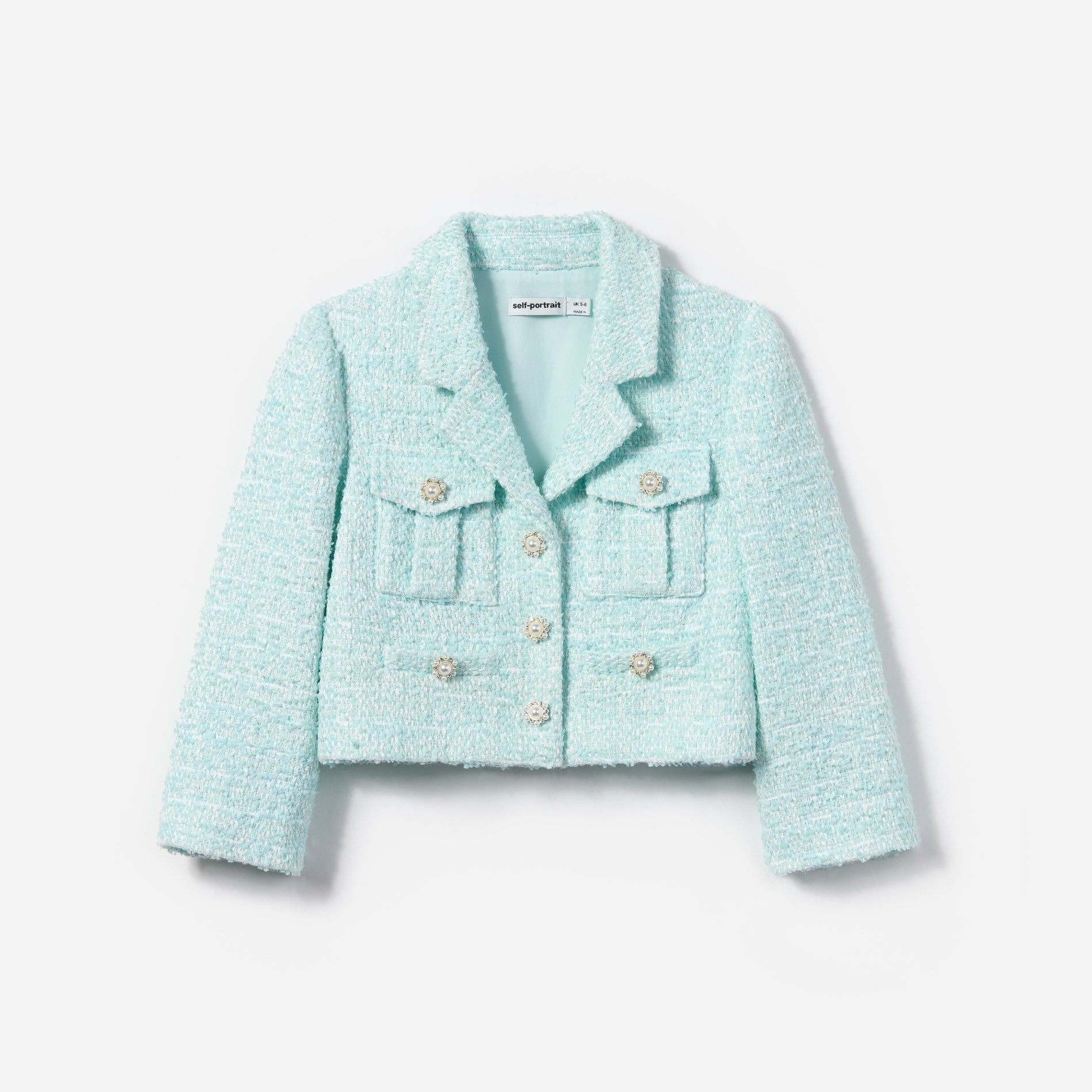 Blue Boucle Jacket