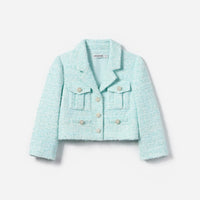 Blue Boucle Jacket