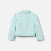 Blue Boucle Jacket