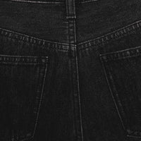 Black Denim Kickflare Jeans