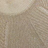 Gold Lurex Knit Top