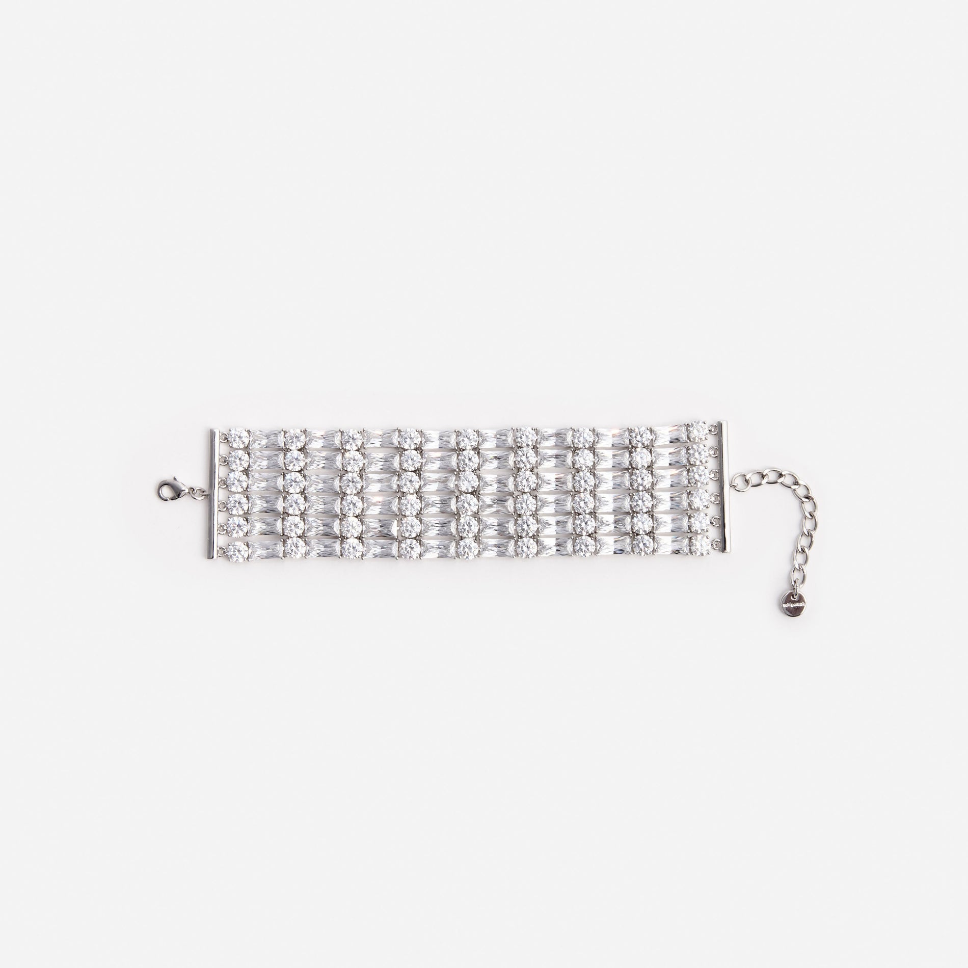 Silver Crystal Bracelet