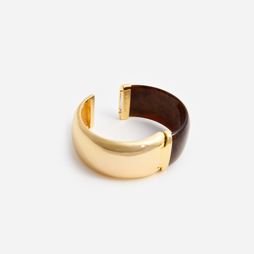 Gold Tiger Eye Bangle