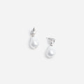 Mottled Pearl Earrings