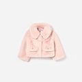 Pink Faux Fur Jacket