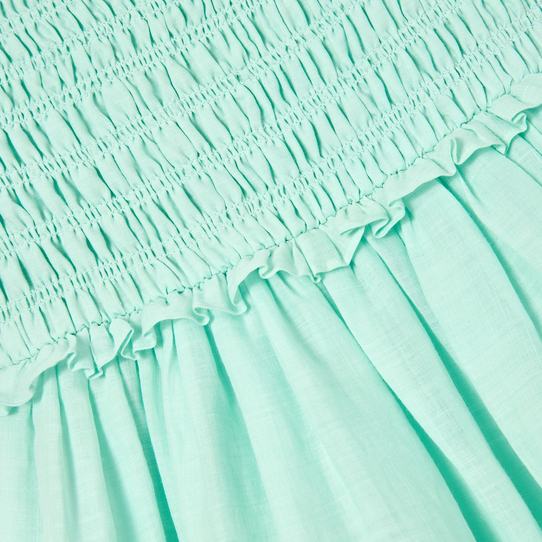 Mint Ramie Dress