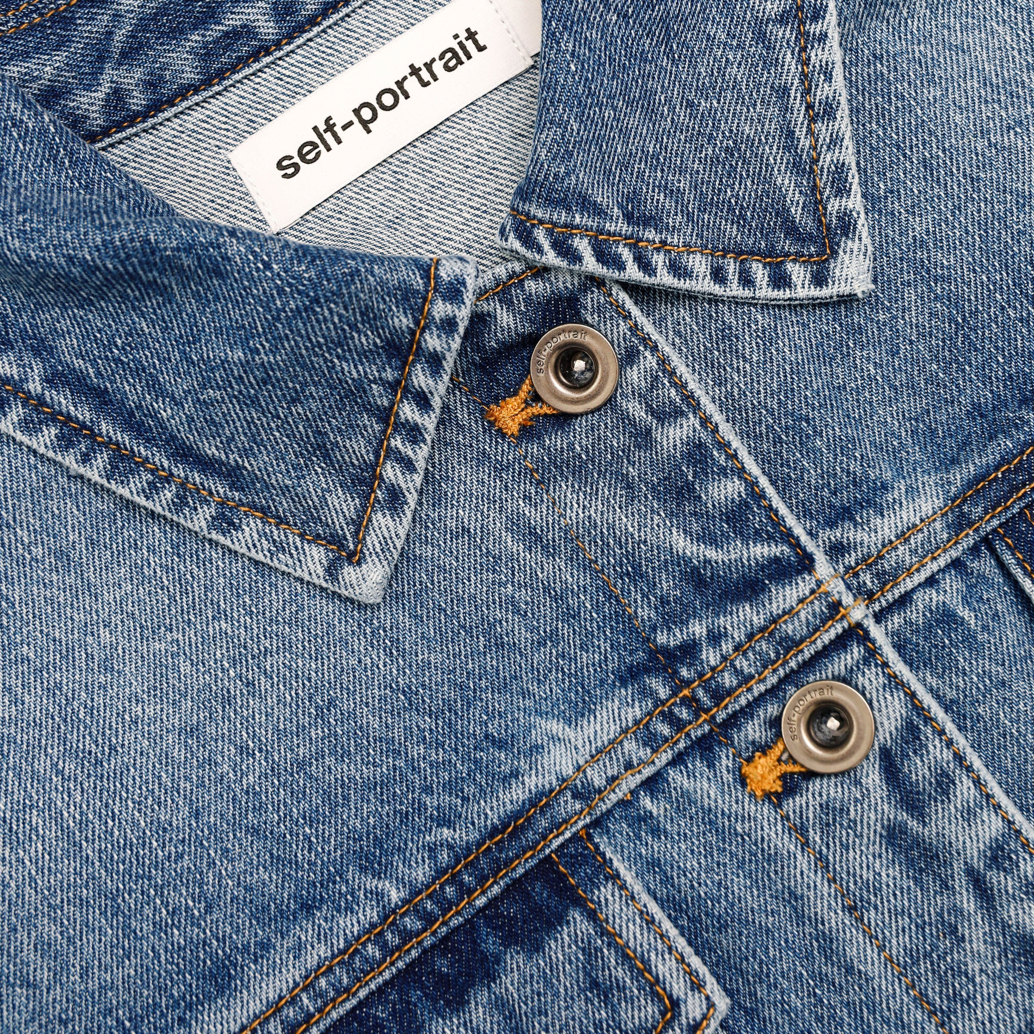 Denim Mini Shirt Dress