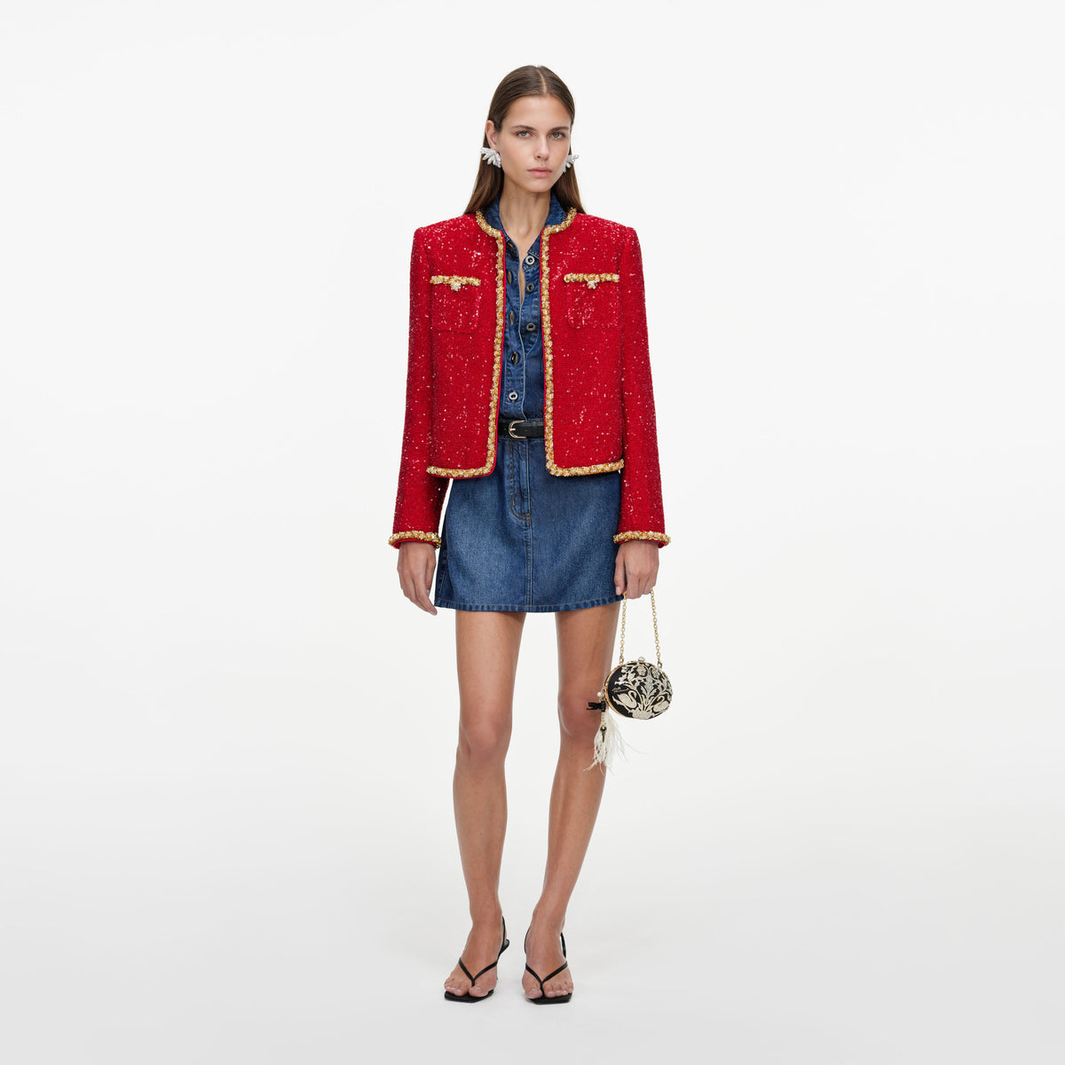 Red Sequin Jacket