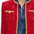 Red Sequin Jacket