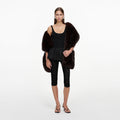 Brown Faux Fur Scarf