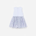 Lilac Satin Lace Dress