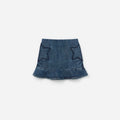 Star Denim Skirt
