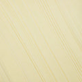 Yellow Ribbed Viscose Knit Skirt