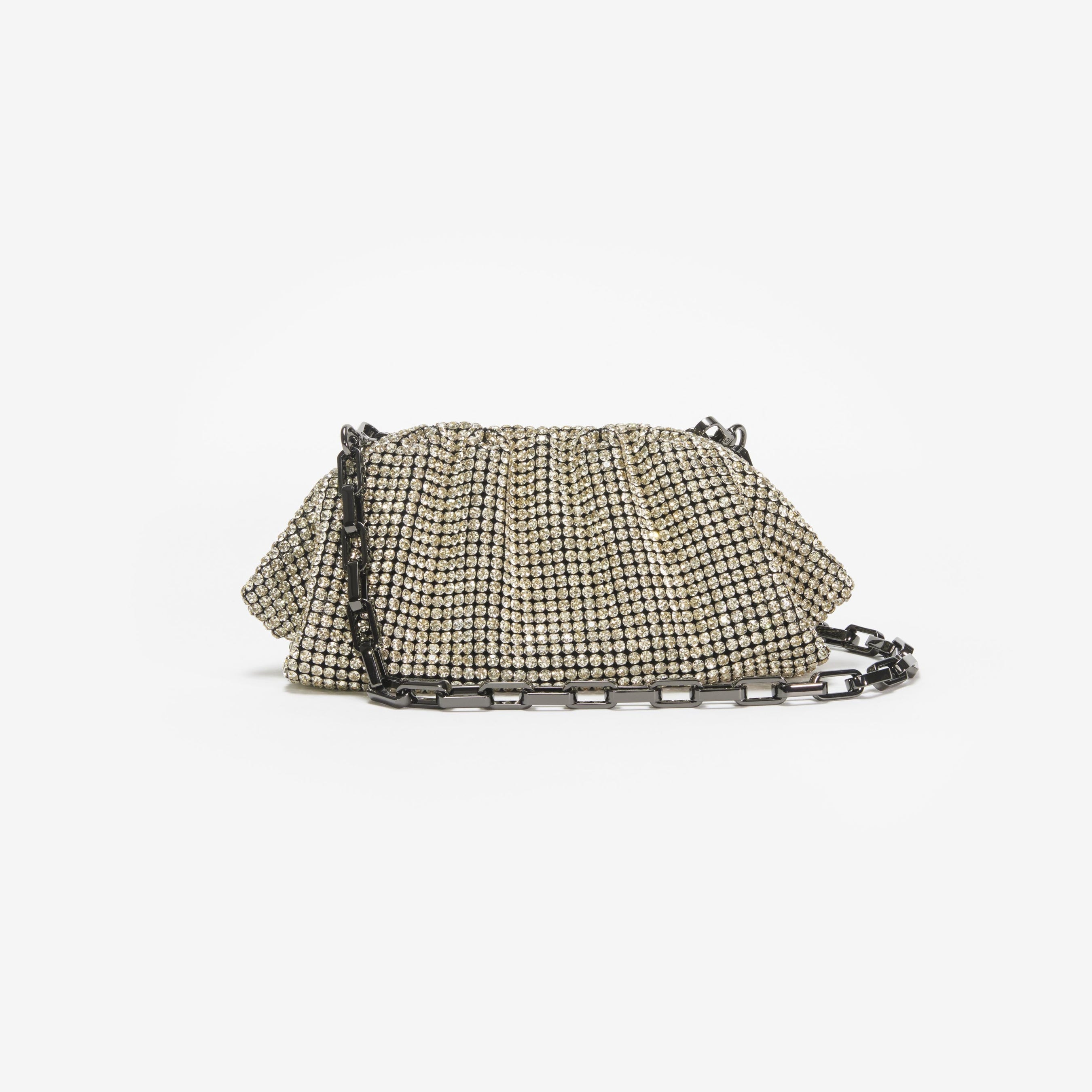 Champagne Diamante Pouch