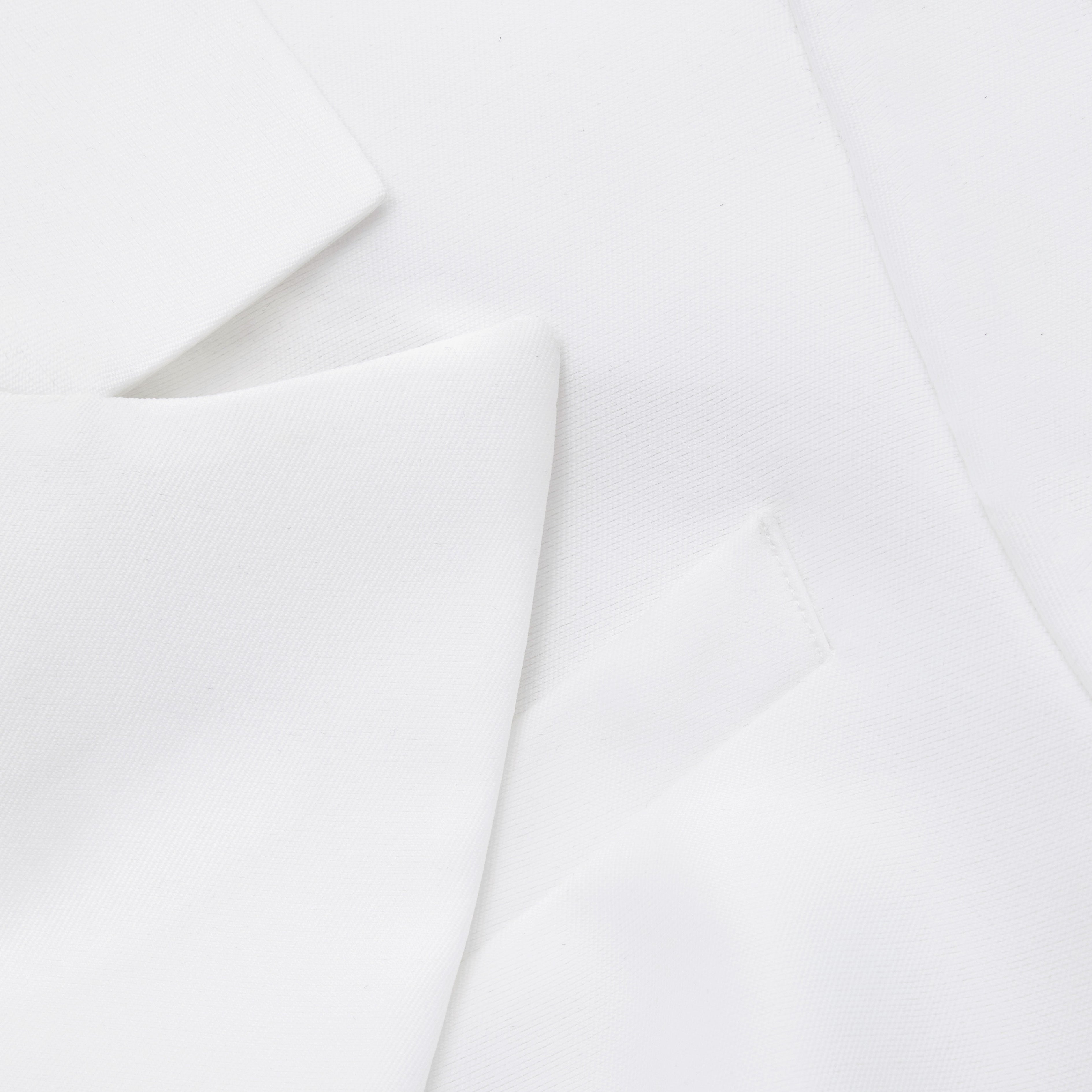 White Tailored Taffeta Midi Dress