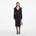 Navy Relaxed Fit Cardigan