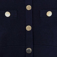 Navy Relaxed Fit Cardigan