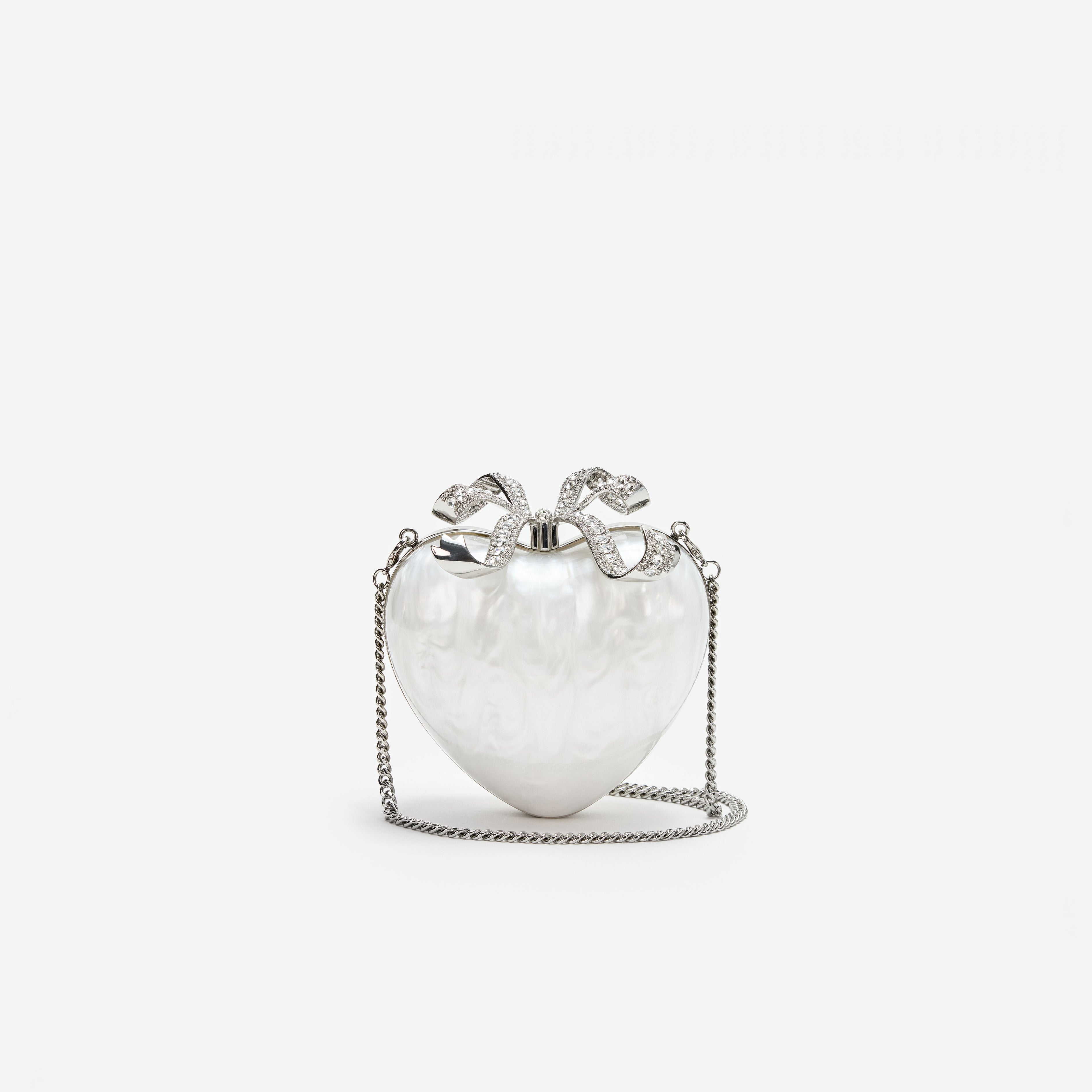 Pearl Heart Clutch