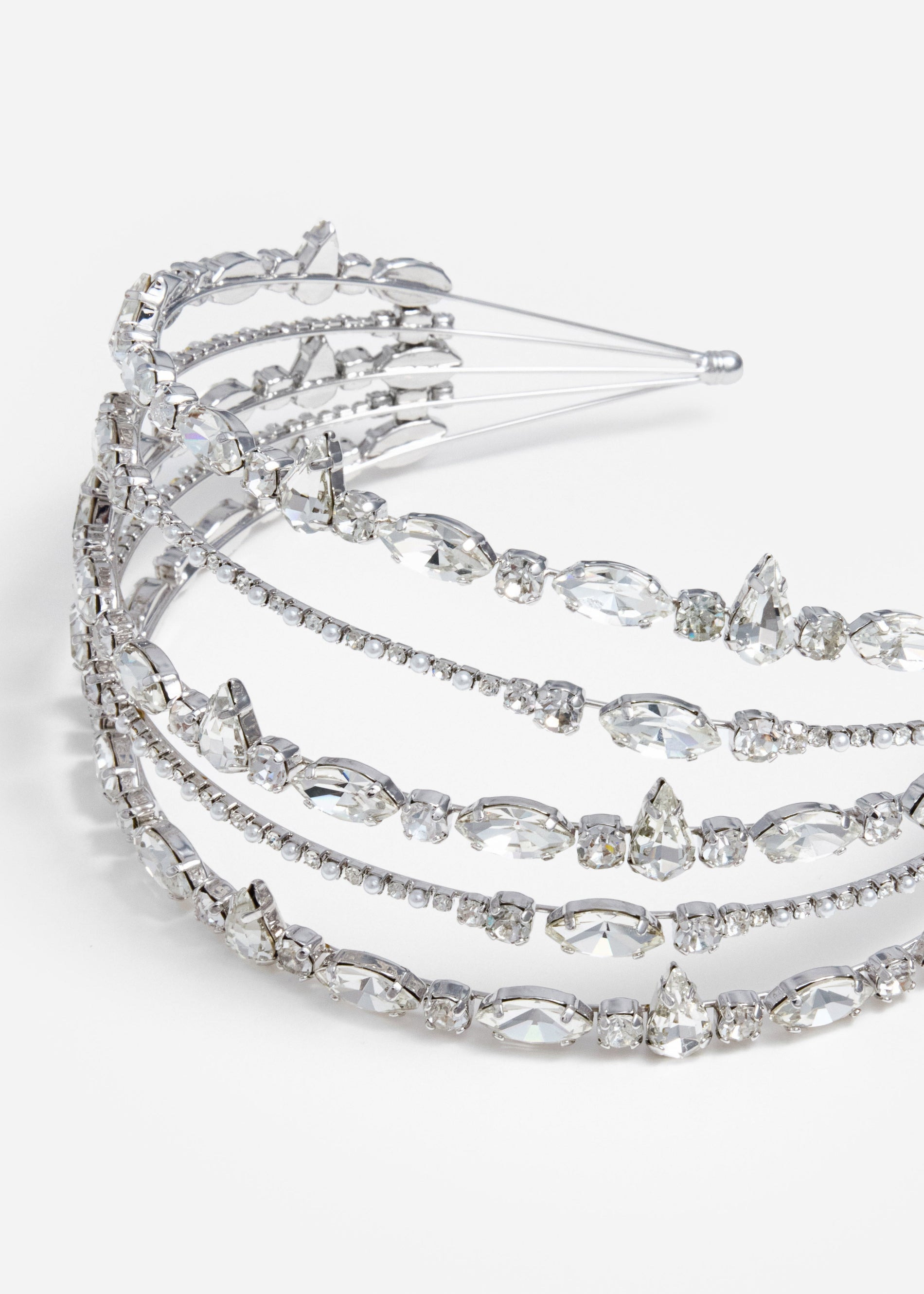 A photo of the Crystal Embellished Headband