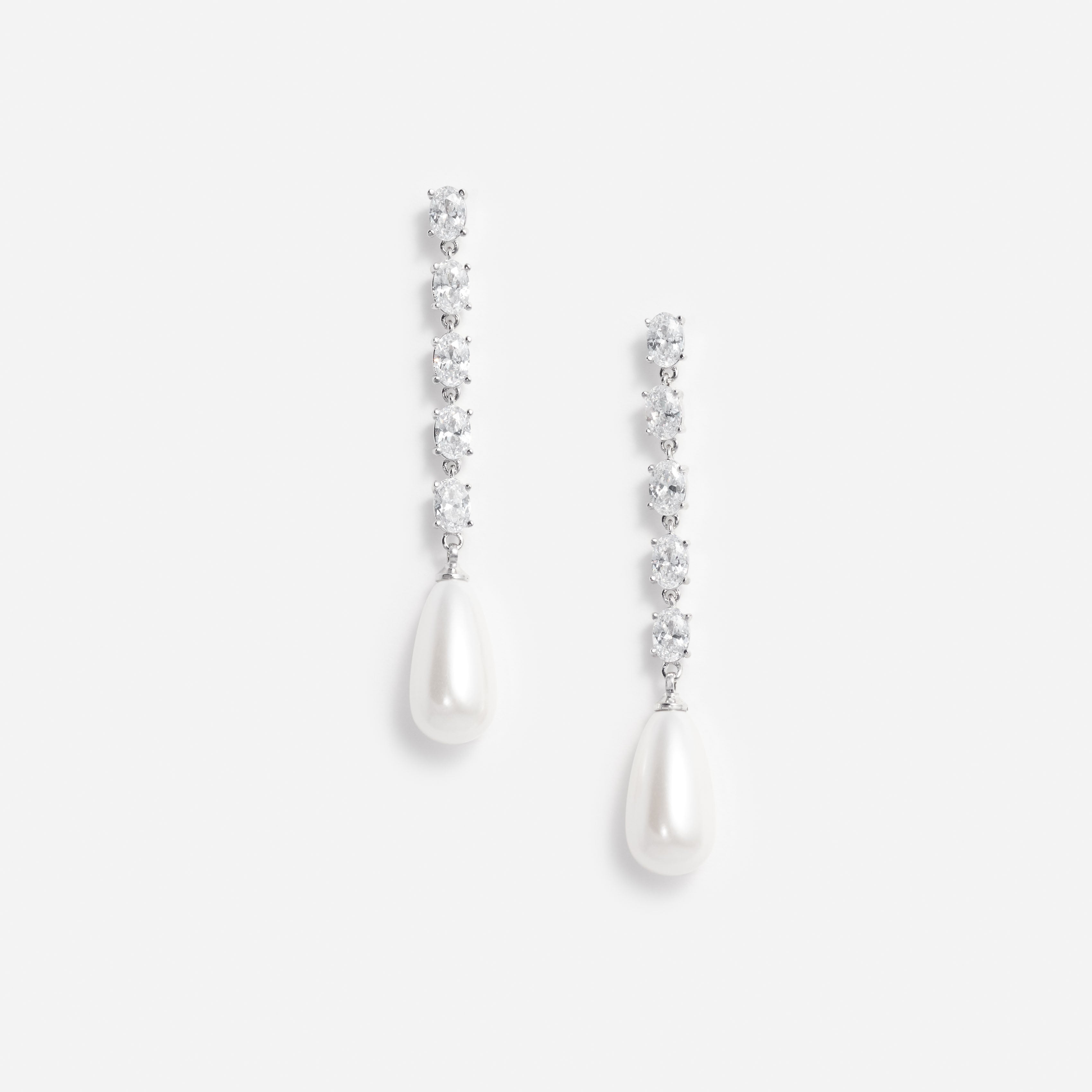 Crystal Droplet Earrings