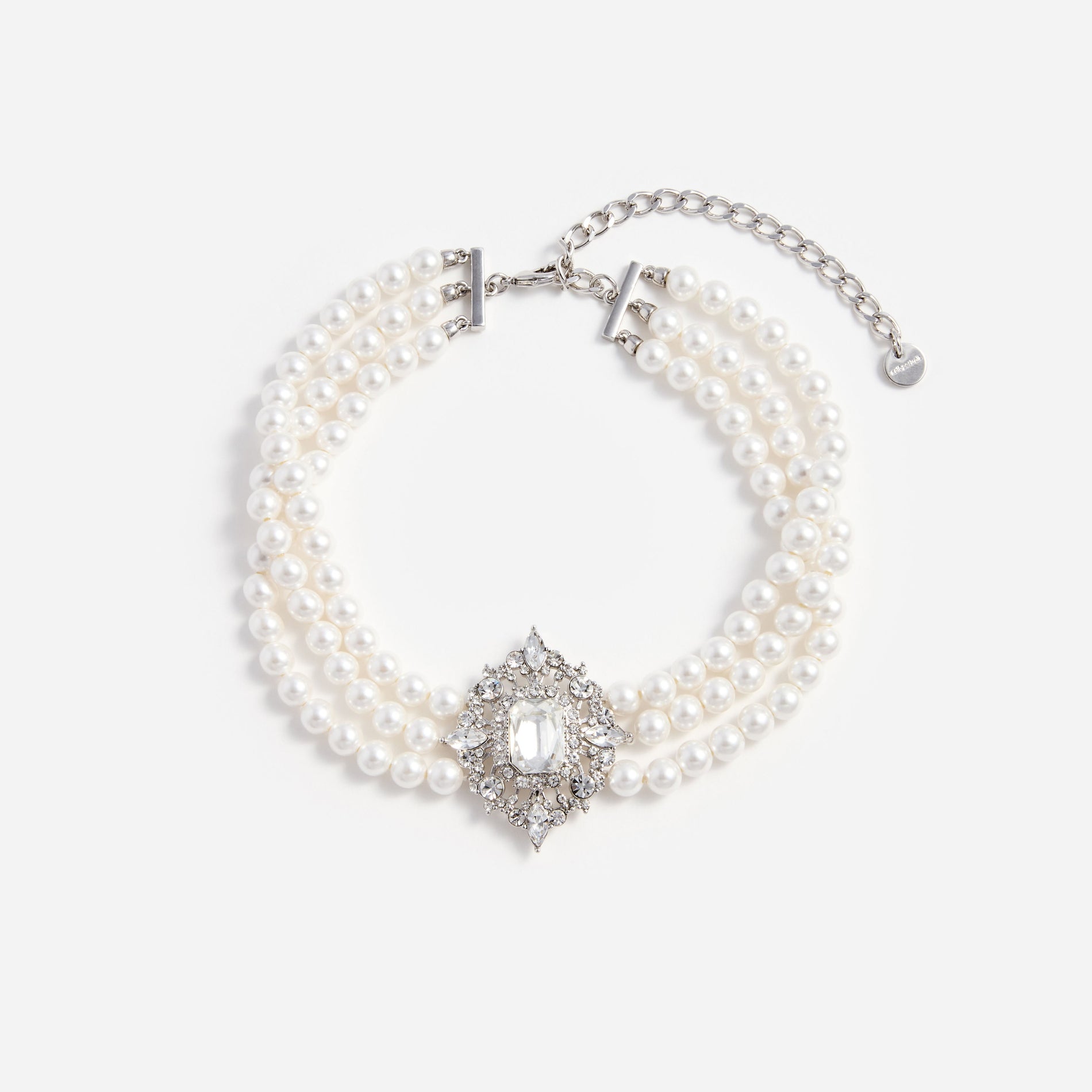 Crystal Pearl Choker