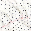 Cream Polka Dot Frill Skirt