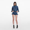 Denim Frill Playsuit