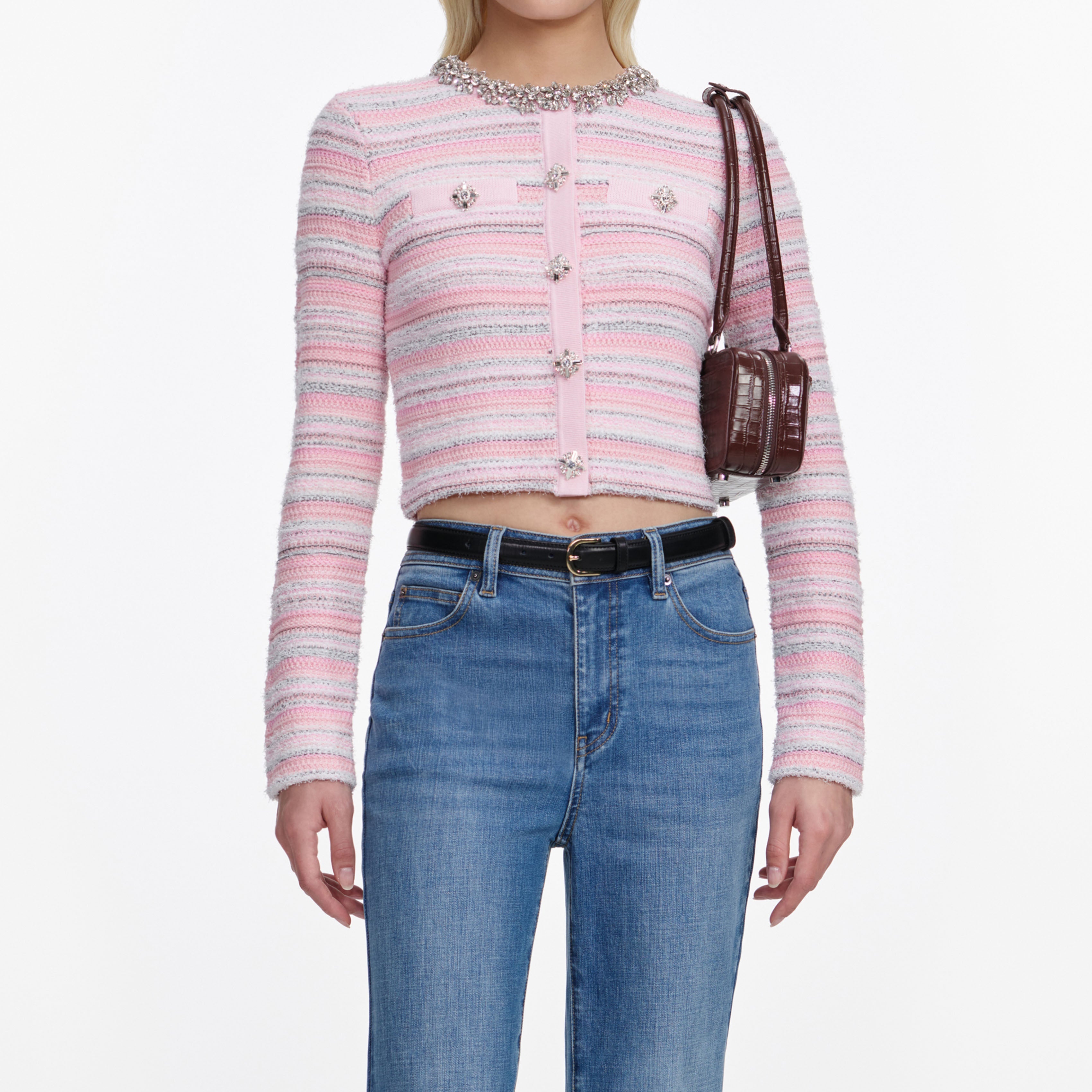 Mid Blue Flared Jeans