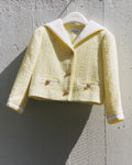 Yellow Boucle Jacket