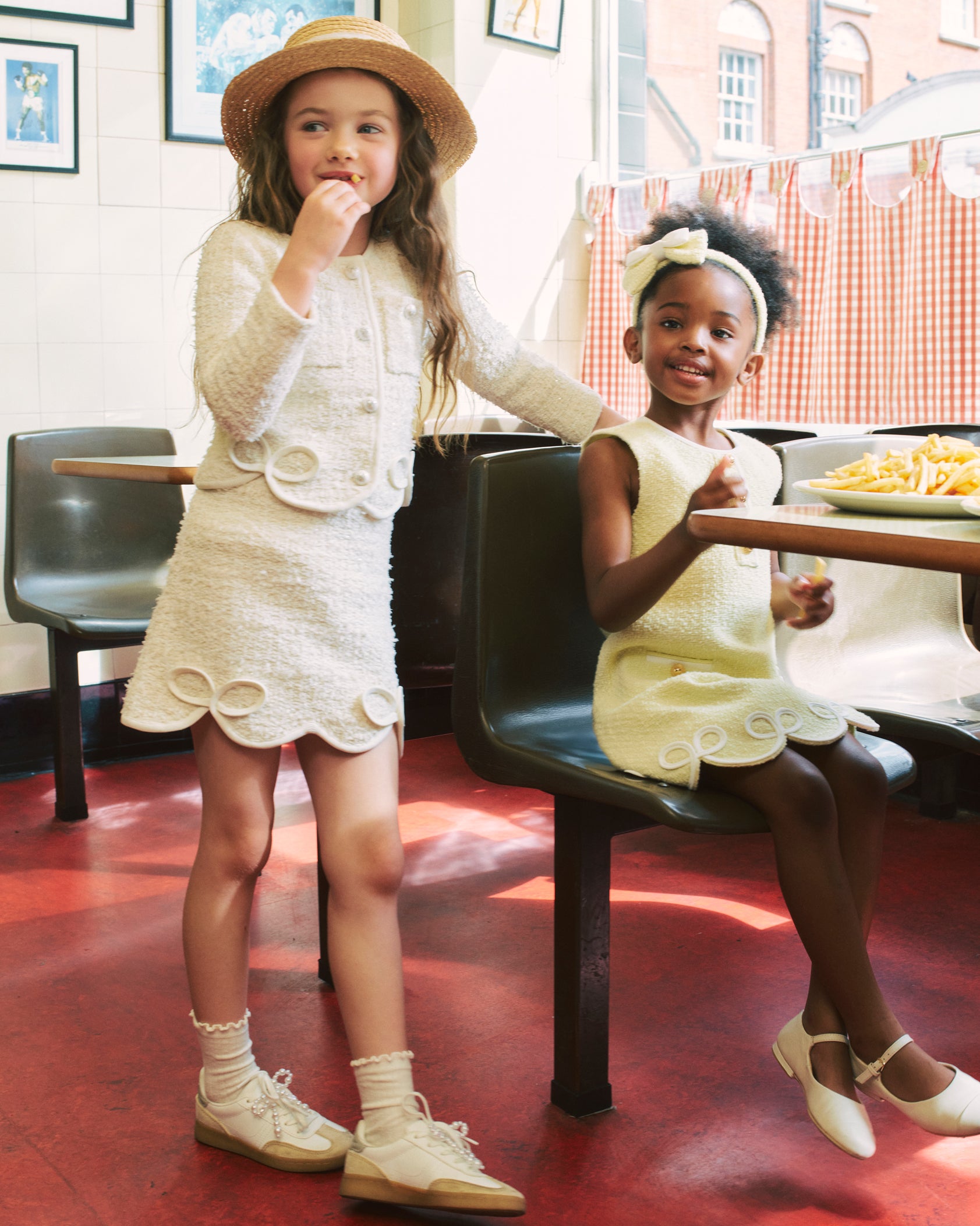 Cream Textured Bow Detail Cardigan