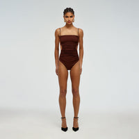 Snake Textured Swimsuit