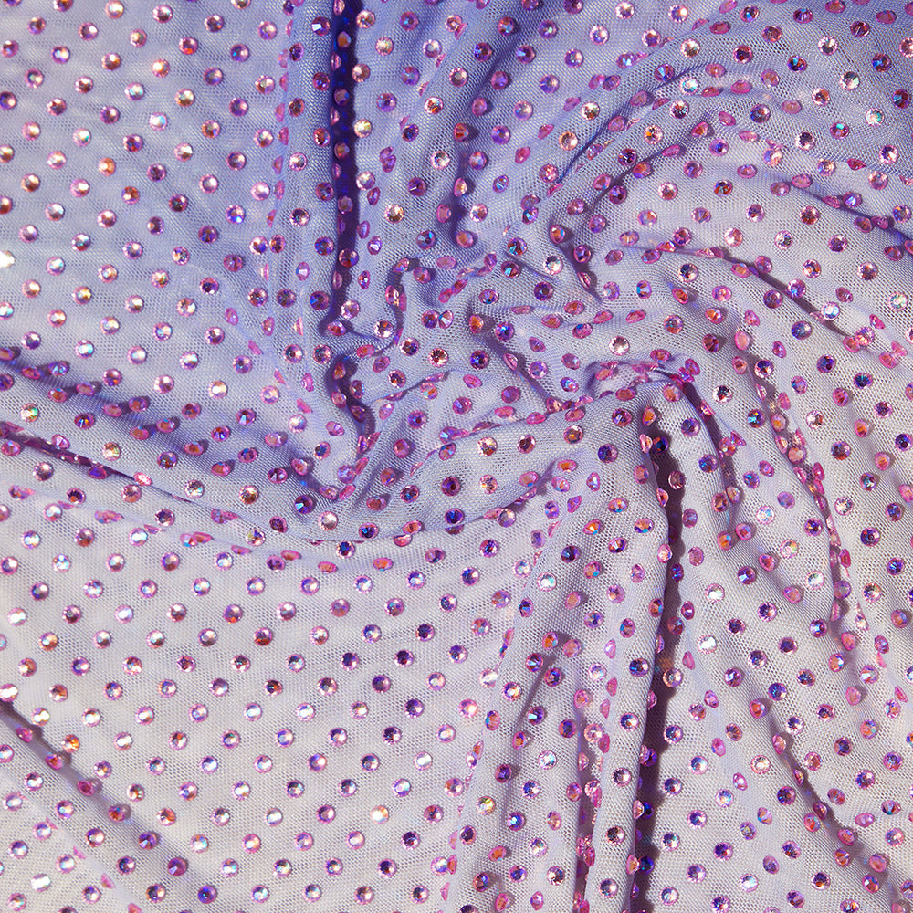 Lilac Contour Print Top